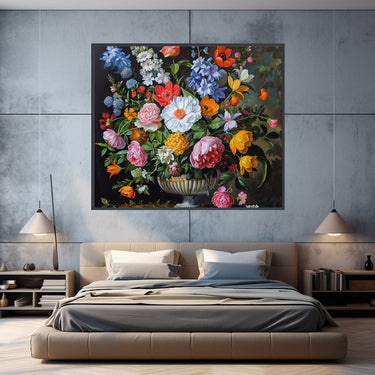 Flowers in Pot Painting